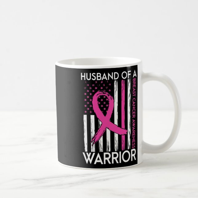 Of A Warrior Breast Cancer Awareness Support Squad Coffee Mug (Right)