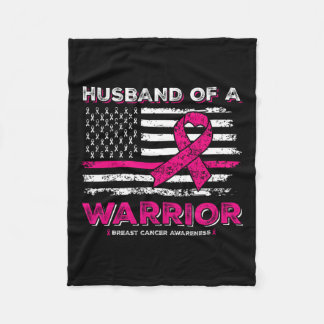 Of A Warrior Breast Cancer Awareness Support Squad Fleece Blanket