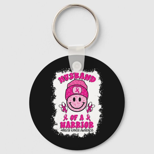 Of A Warrior Breast Cancer Awareness Support Squad Keychain (Front)