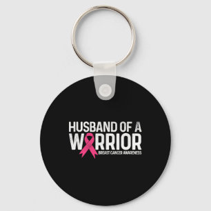 Of A Warrior Breast Cancer Shirt Pink Ribbon Keychain