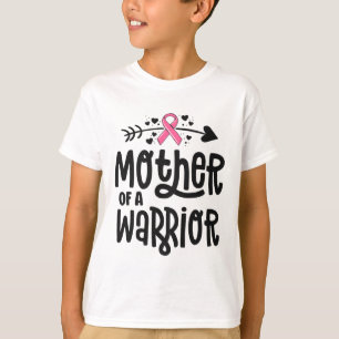 Of A Warrior Family Breast Cancer Pink Ribbon T-Shirt