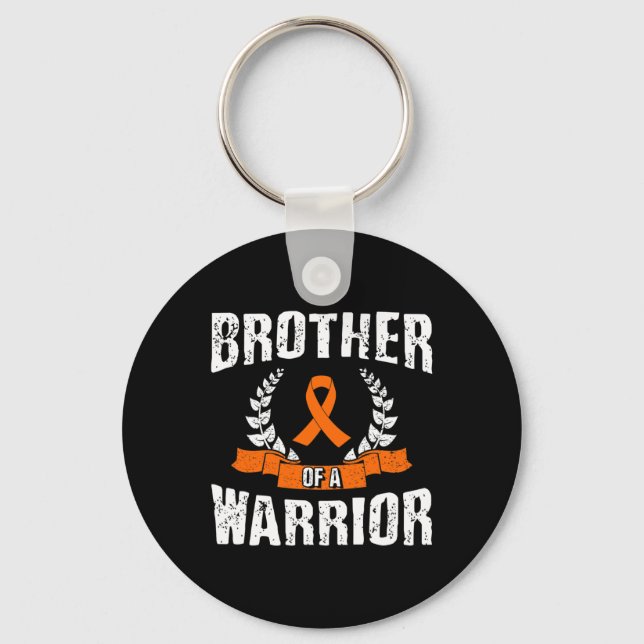 Of A Warrior Leukaemia Awareness  Keychain (Front)