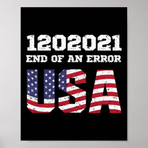 Of An Error Biden Harris Inauguration 1202021 Jan  Poster
