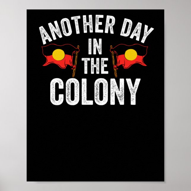 Of Another Day In The Colony - Australian Poster (Front)