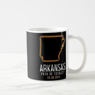 Of Arkansas Path Of Totality 4.8.24 Total Solar Ec Coffee Mug