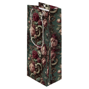 Of Bone & Vine – Gothic Victorian  Wine Gift Bag