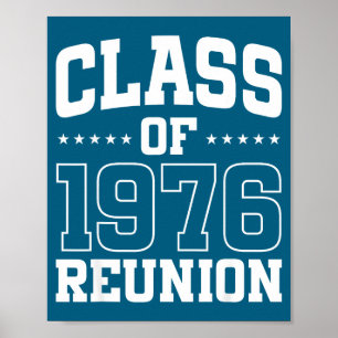 Of Class 1976 Reunion 50 Alumni Poster