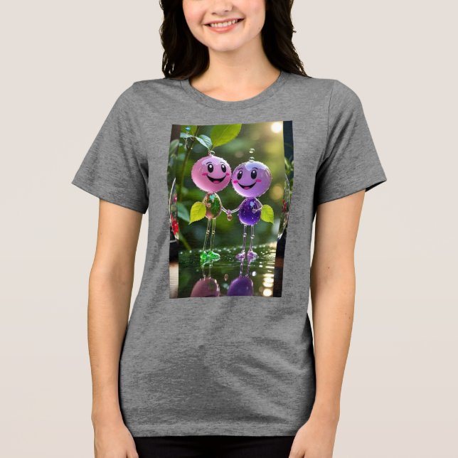 Of course! Could you provide a bit more detail abo Tri-Blend Shirt (Front)