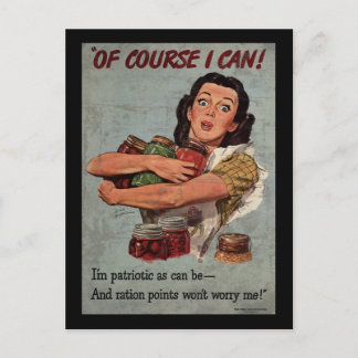 Of course I can! I'm as patriotic as can be Postcard