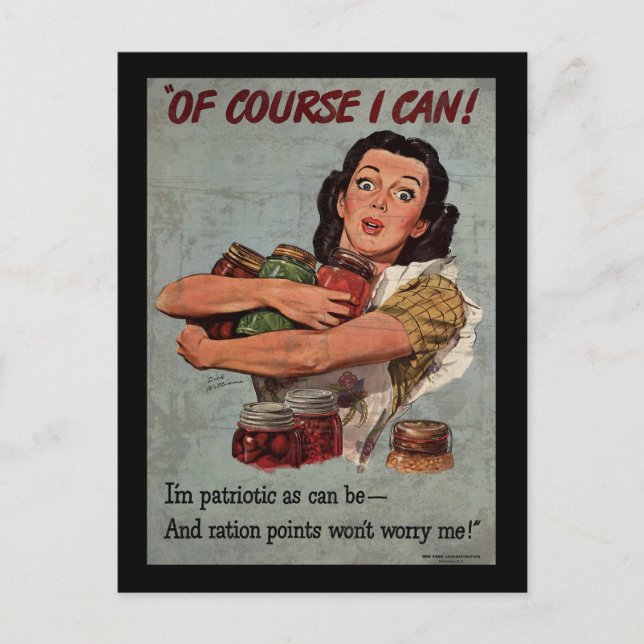 Of course I can! I'm as patriotic as can be Postcard (Front)