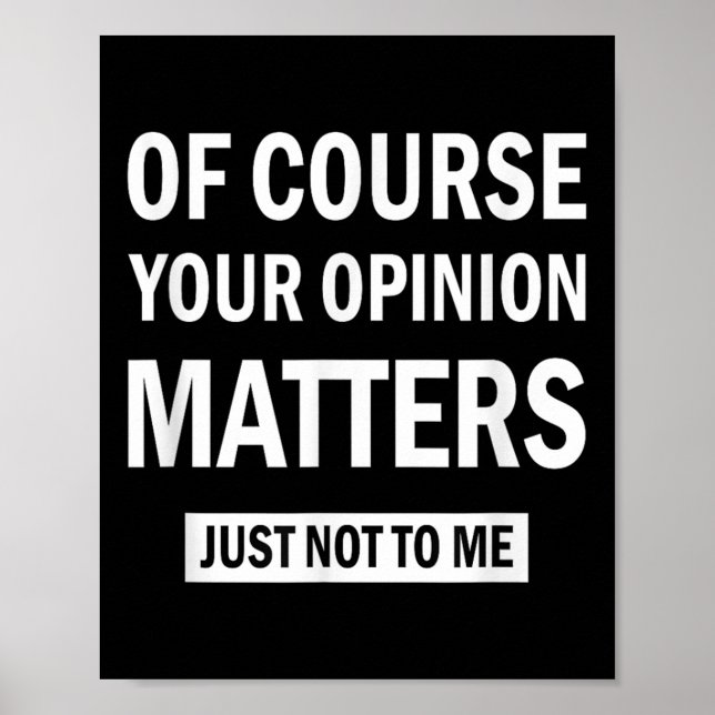 Of Course Your Onion S Just Not To Me  Poster (Front)