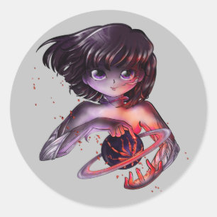 Of Destruction Classic Round Sticker