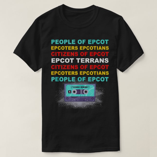 Of Epcot  T-Shirt (Design Front)