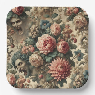Of Fang & Flourish – Gothic Victorian  Paper Plate