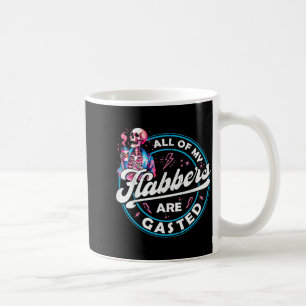 Of Flabbers Are Gasted Skeleton Funny Halloween Coffee Mug