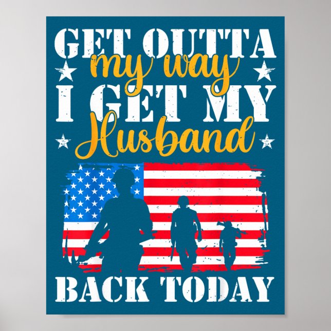 Of Get Out Way Get Husband Poster (Front)