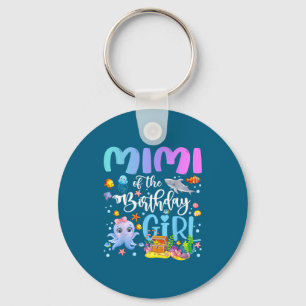 Of Girl Mimi Birthday Sea Fish Ocean Keychain