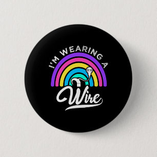 Of Hearing Asl Fun Hearing Impaired Deaf Awareness 2 Inch Round Button