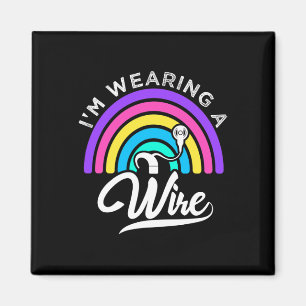 Of Hearing Asl Fun Hearing Impaired Deaf Awareness Magnet