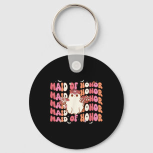 Of Honour Ghost Halloween Spooky Bachelorette Keychain