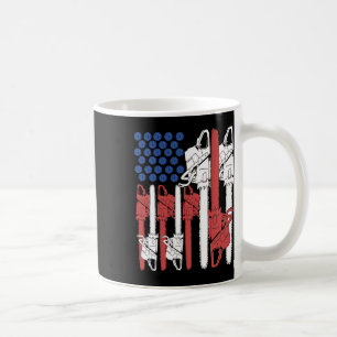 Of July Arborist Shirt Men Tree Climber Dad Chains Coffee Mug