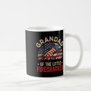 Of July Birthday Grandad Of The Little Firecracker Coffee Mug