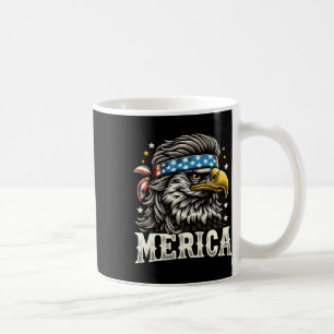Of July Patriotic Funny Eagle July 4th Usa Merica Coffee Mug