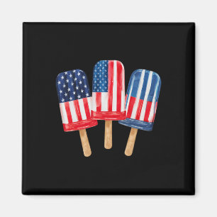 Of July Popsicle Womens Patriotic Fourth Of July Magnet