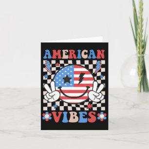 Of July Shirt Womens Men Kids American Vibes Patri Card