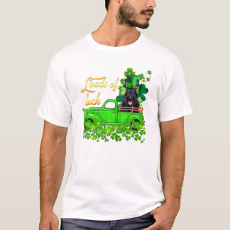 Of Luck Truck Scottish Terrier T-Shirt