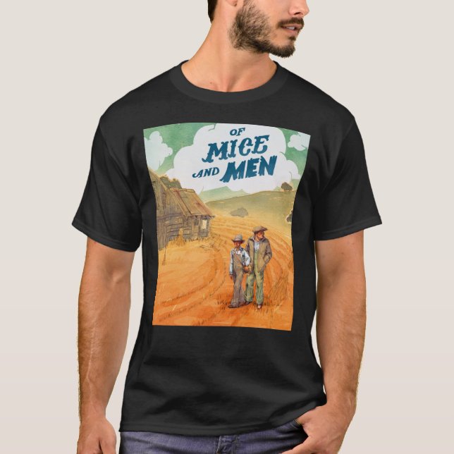 Of Mice And Mens Poster Classic T-Shirt (Front)
