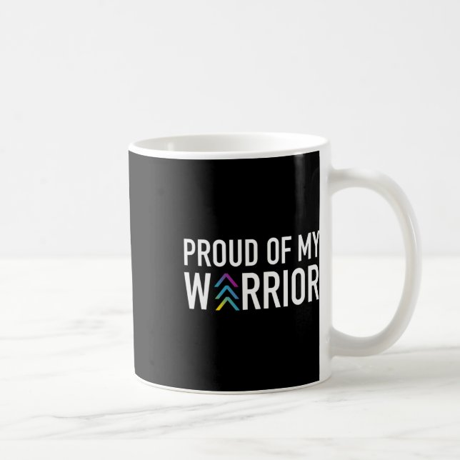 Of My Warrior - Down Syndrome Awareness  Coffee Mug (Right)