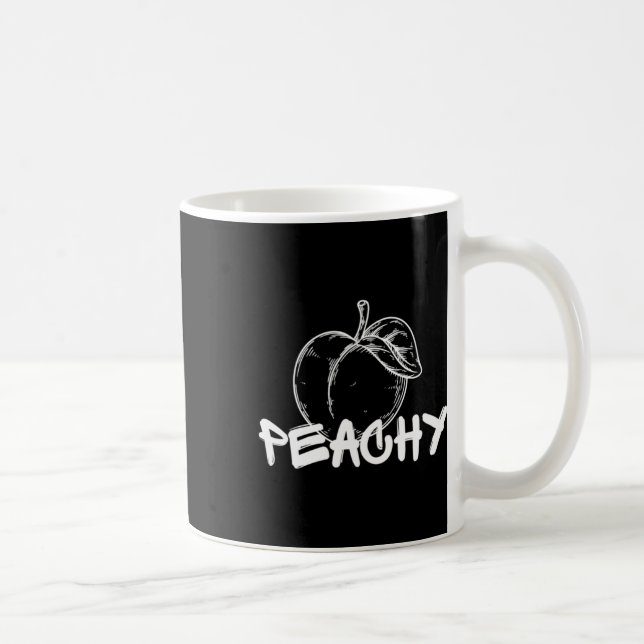 Of Peachy Pure Bliss Sticker  Coffee Mug (Right)