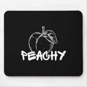 Of Peachy Pure Bliss Sticker Mouse Pad