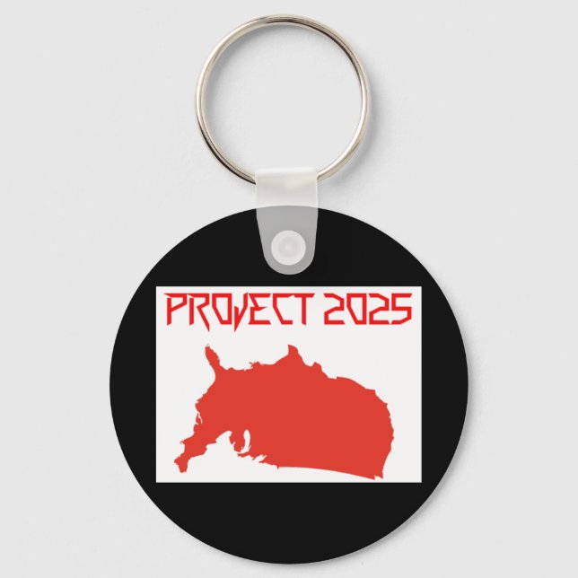 Of Project 2025  Keychain (Front)