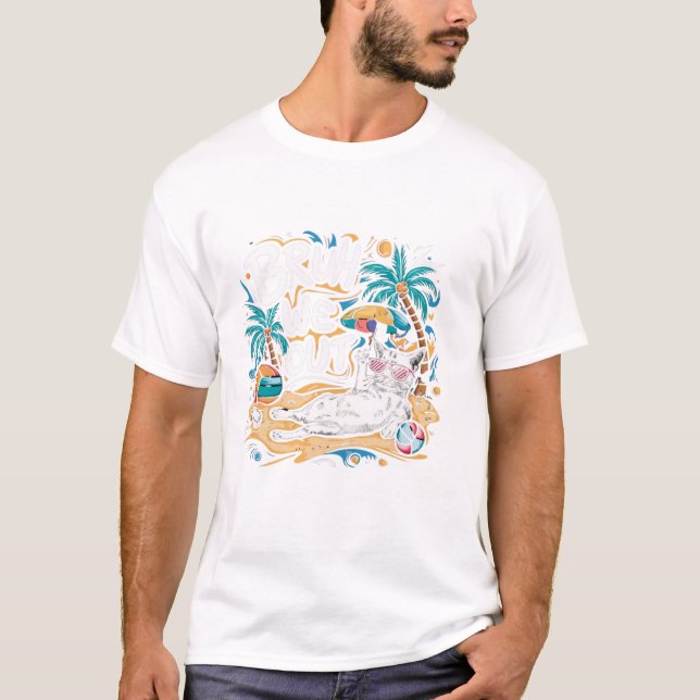 Of School Teachers Summer Bruh T-Shirt (Front)