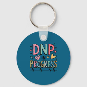 Of Shirt Dnp Progress Director Nursing Student Keychain