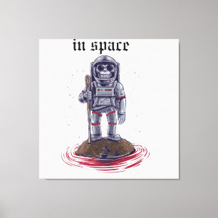Of space canvas print