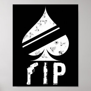 Of Spades Funny Video Game Player Poster