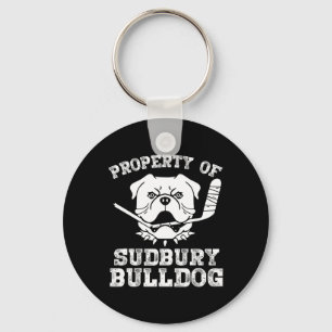 Of Sudbury Bulldog Fun Keychain