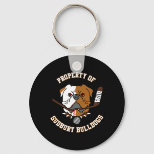 Of Sudbury Bulldog  Keychain