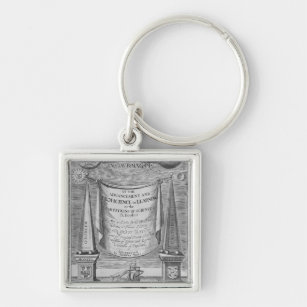 'Of the advancement and proficience of learning' Keychain
