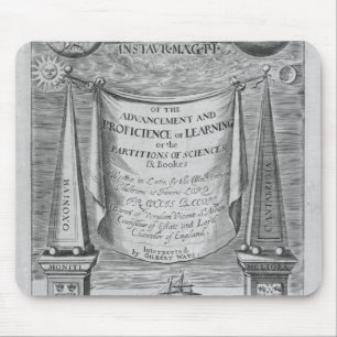 'Of the advancement and proficience of learning' Mouse Pad
