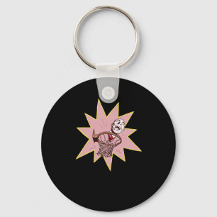 Of The Ball Sees All - Creepy Basketball Keychain