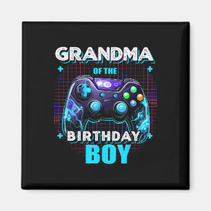 Of The Birthday Boy Matching Family Video Game Par Magnet