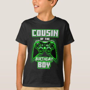 Of The Birthday Boy Matching Family Video Game Par T-Shirt