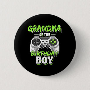 Of The Birthday Boy Matching Video Game Birthday 1 2 Inch Round Button