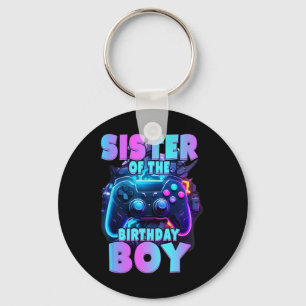 Of The Birthday Boy Matching Video Game Birthday 1 Keychain