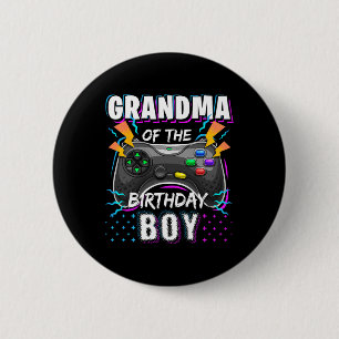 Of The Birthday Boy Matching Video Game Birthday 2 Inch Round Button