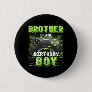 Of The Birthday Boy Matching Video Game Birthday 3 2 Inch Round Button